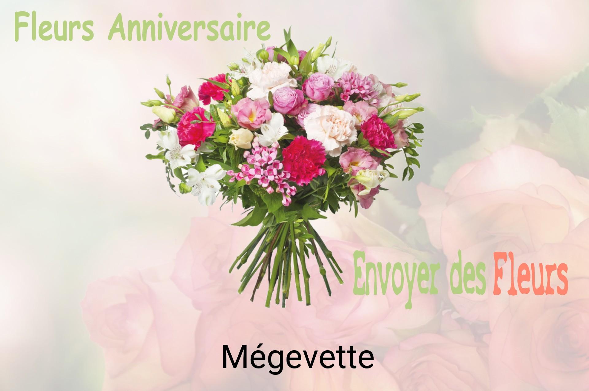 Bouquet de fleurs d’anniversaire livré à Mégevette